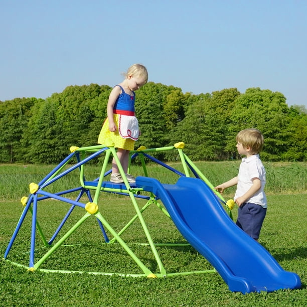 KCIVSOU Kids Climbing Dome Jungle Gym 6 ft Geometric Playground Dome