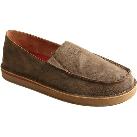 

Twisted X Men s Casual Loafer Bomber Leather Loafers and Slip-Ons