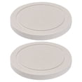 thumbnail image 3 of 2pcs Simple Cup Pad Non-skip Coaster Household Heat Insulation Dinnerware Mat, 3 of 8