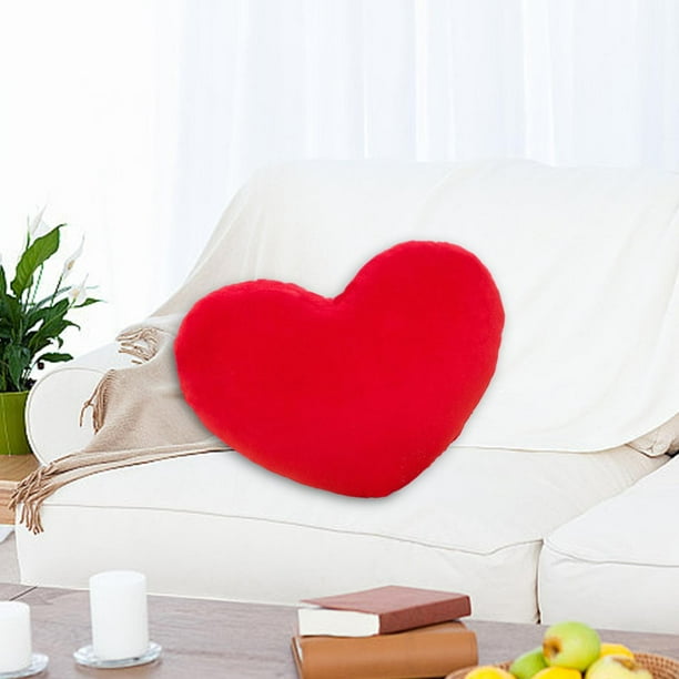 Almohada con forma de corazón de amor, cojín decorativo, regalos