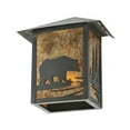 thumbnail image 3 of Meyda Tiffany 109131 Seneca 11" Tall Wall Sconce - Brown, 3 of 4