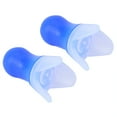 thumbnail image 3 of Bouchon d'Oreille, Réduction du Bruit Volant Bouchon d'Oreille Réutilisable Étanche Anti-Allergique Natation Sommeil Volant Bouchon d'Oreille Gris, Bouchon d'Oreille Bleu, 3 of 8