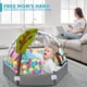 thumbnail image 5 of Colchoneta de gimnasio para bebés Jyusmile 8 en 1 Tummy Time con 6 juguetes, 5 of 7