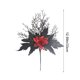 thumbnail image 3 of Rama artificial negra muerta de Halloween con flores pequeñas de colores, decoración del hogar, rama artificial, 3 of 5
