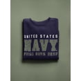 thumbnail image 3 of US Navy Mens Graphic Sweatshirt Navy - United States Navy Pride Cotton Blend Regular Fit, 3 of 4