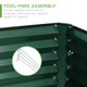 thumbnail image 4 of Cama de jardín elevada Best Choice Products, 180 x 90 x 60 cm, metal, 4 of 7