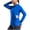 Blue, variant on Naittoop Long Sleeve Sun Shirt for Women - Lightweight UPF 50 UV Sun Protection Hoodie Quick Dry SPF Tops for Summer Running