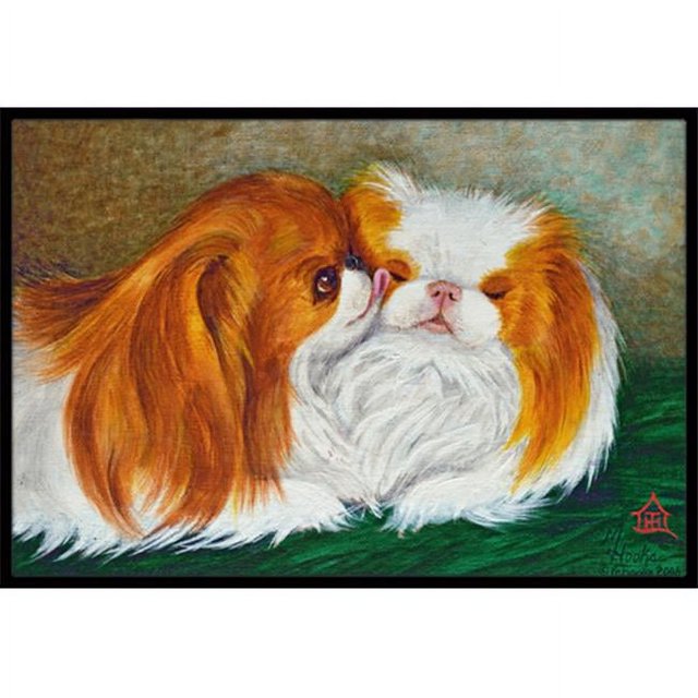 Carolines Treasures MH1045JMAT Japanese Chin Tapis Intérieur & Extérieur - 24 x 36 Po.