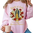 thumbnail image 5 of Desde El Cielo Una Hermosa Manana Sweatshirt – Virgin Mary Nuestra Sennora de Guadalupe Mexican Christmas Sweater, Religious Faith Gift for Men and Women, 5 of 7