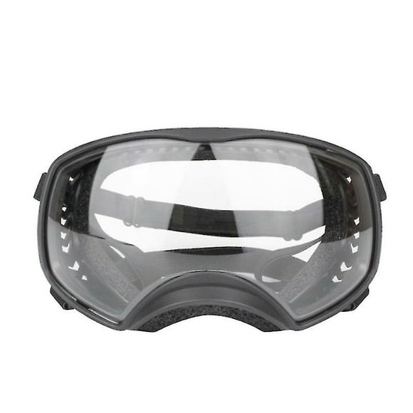 Black, Clear Dog Goggles Medium And Large Dog Sports Sunglasses Anti-uv Soft Pet Goggles Deep Eyecup Anti-fog/windproof Outdoor