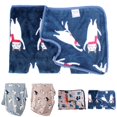 thumbnail image 2 of Pet Blanket Soft Cartoon Animal Patterns Cat Throw Blanket Dog Bed Blanket, 2 of 3