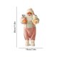 thumbnail image 3 of Decoraciones navideñas, adornos navideños, regalos de Navidad. Muñeco de Papá Noel de 30 cm (12 pulgadas) de pie. Decoración para ventanas. Adorno de muñeco de plástico., 3 of 6
