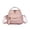 Pink, variant on Mom Bag Crossbody Small pañaleras Diaper Bag Nylon Purse for Women Multiple Pockets Nylon Handbag