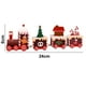 thumbnail image 2 of Decoración navideña de mesa, creativo tren de madera de cuatro secciones. Zhivalor  CPB-US-PSF1192-5, 2 of 5