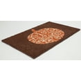 thumbnail image 4 of Entryways Halloween Scrolled Pumpkin Coir Indoor Outdoor Doormat, 17" x 28", Brown and Orange, 4 of 7