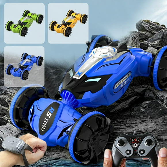 Sentmoon Outdoor Kids Toys Water And Land Remote Control Car RC Stunt Car Toys For 6-12 Year Old Kids - 4WD Remote Control Car - Gesture Sensor Gifts For Boys And Girls
