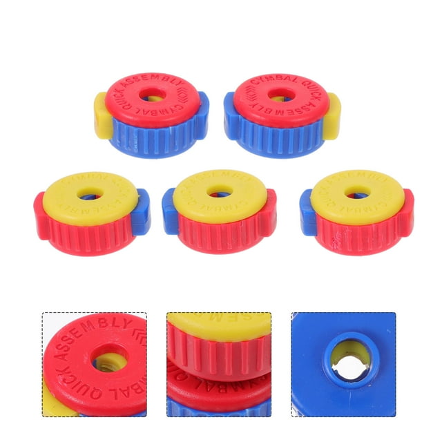 WASHWEPE 5Ud Piezas De Repuesto Para De Batería Con Tuercas Plásticas Para Kits Electrónicos Y Tradicionales