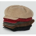 thumbnail image 6 of YooGuoGuo Corduroy Newsboy Cap for Women Vintage Unisex Paperboy Painter Hat Slouchy Beret Cap Y2k Messy Octagonal Cap, 6 of 9
