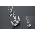 thumbnail image 2 of GKNET Mens Stainless Steel Nautical Surfing Beach Anchor Pendant Necklace Men, 2 of 9