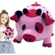 thumbnail image 3 of Peluche de Fabixoin Hazbin Hotels, peluche Fat Plushies, Fat Nuggets Hazbins Hotel, lindo muñeco de peluche para fanáticos de la televisión, para niños y niñas - Fat Nuggets, 3 of 7