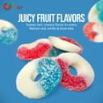 thumbnail image 2 of NY SPICE SHOP Red, White, and Blue Gummy Rings - 3 Pound - Red, White, and Blue Candy - 4th of July Candy - Patriotic Candy - Memorial Day Candy, 2 of 7