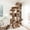 Leopard Print, variant on Merrland 82" Multi-Level Large Cat Tree Tower for Indoor Kitties, Cat Furniture with Plush Condo Hammock Top Perch, Sisal Scratching Posts & Ramp, Leopard Print