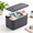 DarkBlue, variant on Grey 2L Lockable Storage Box For Medications, Snacks And Personal Valuables