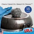 thumbnail image 7 of LOLA Stainless Steel Scourers, Heavy-Duty Flat Wire, Odor & Rust Proof - 12 Pack, 7 of 7