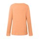 thumbnail image 5 of Camiseta de manga larga y cuello en V de color liso para mujer - Top informal elegante con hombros al aire, 5 of 5