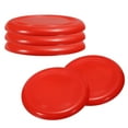 thumbnail image 1 of Disco volador Uxcell, disco volador de plástico para entrenamiento deportivo al aire libre, juego de césped rojo, 1 of 5