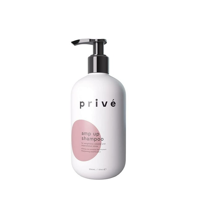 Prive Amp Up Champú Voluminizador Cabello Fino Y Fino 12oz
