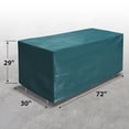 thumbnail image 2 of Sunrise 72"x30"x29" Outdoor Patio Garden Table Furniture Set Protector, Furniture Cover, Green, 2 of 9
