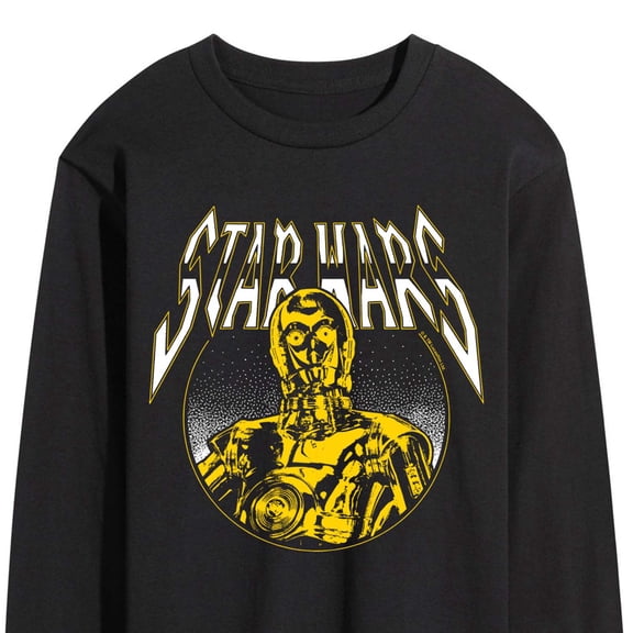 Star Wars - C3PO Men's Long Sleeve Graphic T-Shirt