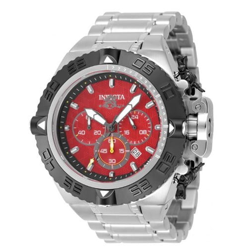 Invicta Men's 48199 Subaqua Quartz Chronograph Red, Black Dial Watch