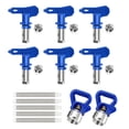 thumbnail image 2 of DOLITY 6 Pieces Reversible Airless Paint Nozzle Tips Nozzle Power Tools with Net, 2 of 9