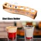 thumbnail image 4 of 2X Shot Glass Holder Set-1Oz/30Ml Shot Glass Set Bamboo Shot Glass Holder, 6Pcs Shot Glass Set, Per, 4 of 5