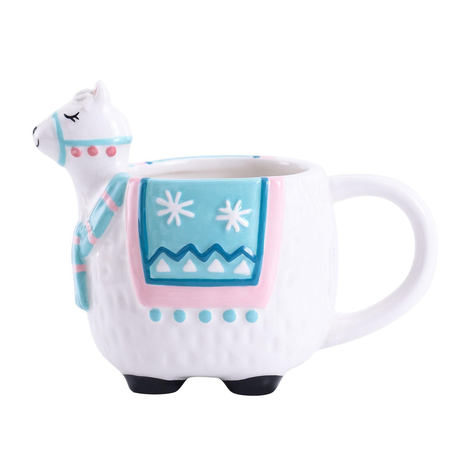 Holiday Time Llama & Dino Mug, 2-Piece