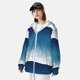 thumbnail image 3 of Balery Christmas Snowflakes Sudadera ligera de manga larga con capucha y protección solar UPF 50+ para hombre y mujer, ideal para pesca y running-Medium, 3 of 7