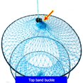 thumbnail image 3 of Malla de red de pesca plegable de 3 capas, redes de protección, jaula de trampa de pesca de nailon portátil JShteea Para Estrenar, 3 of 9