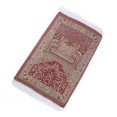 thumbnail image 4 of GUOOL Islamic Prayer Mat Portable Durable Ramadan Gift Soft Muslims Mat Prayer Rug for B, 4 of 9