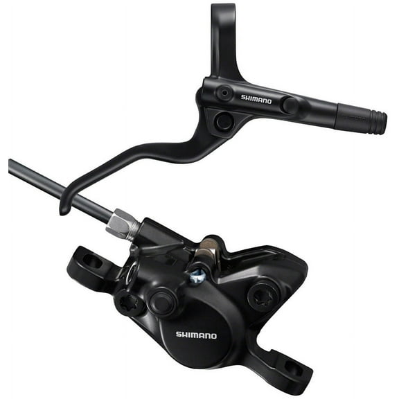 Shimano BR-MT200 Disc Brake BL-MT201 Lever - Rear Hydraulic 2-Piston Post Mount BLK