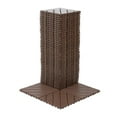 thumbnail image 6 of BOFANG Plastic Interlocking Deck Tiles, 44-Pack Brown 12x12in, 6 of 7