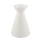 thumbnail image 3 of Florero de cristal, macetero, decoraciones modernas, florero seco, florero decorativo para vacaciones, sala de estar, accesorios de ramo interior Blanco, 3 of 8