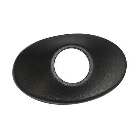 1987 Ford E Series Van AM/FM Radio Antenna Base Cap Textured Black Replacement for Ford E-Series Van Mustang XR3Z 18A927 AA ()