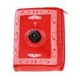 thumbnail image 5 of veasfak Muslim Prayer Rug Islamic Mat for Muslim Prayers Great Ramadan Gifts for Muslim Red, 5 of 5