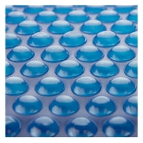 Blue 12 ft x 18 ft Rectangle Solar Cover | 800 Series | Heat Retaining Blanket for Rectangular Inground & Above Ground Swimming Pools | Use Sun to Heat Pool | Bubble Heating Blankets