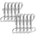 thumbnail image 4 of 10Pcs Dog Leash Clasp Heavy Duty Snap Hooks Clips Pet Leashes Key Chains, 4 of 8