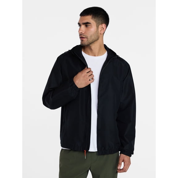 Ozark Trail Men's and Big Men's Vented Windbreaker Jacket, Sizes S-3XL