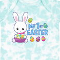thumbnail image 4 of Inktastic My 1st Easter with Bunny and Easter Basket Boys Baby Bodysuit, 4 of 5