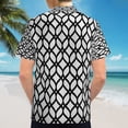 thumbnail image 6 of High Quality Hawaiian Shirts for Men Short Sleeve Aloha Beach Shirt Floral Summer Casual Button Down Shirts Blouses CCAB3V, 6 of 7